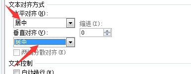 excel2007表格設置內容居中的操作教程截圖