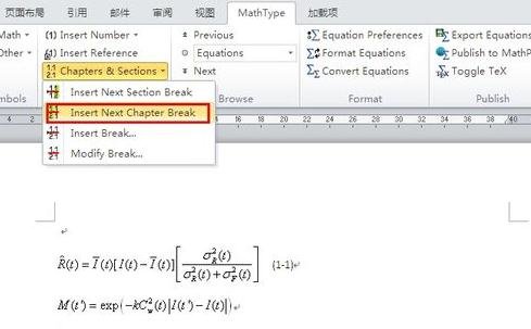 word2013設(shè)置自動編號公式的操作教程截圖