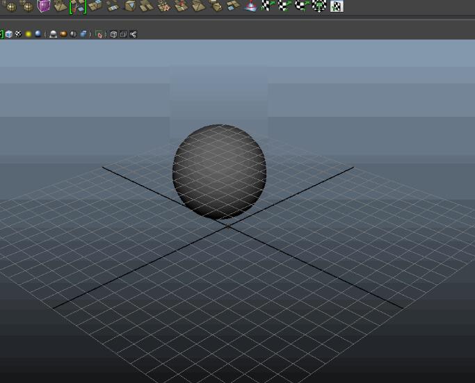 maya給球體增添重力場動(dòng)畫效果的操作方法截圖