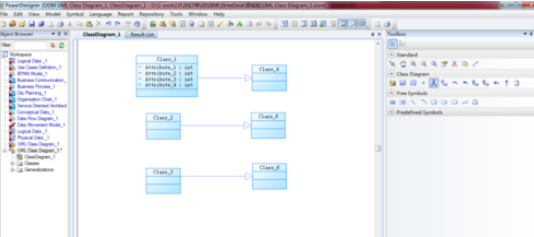 Power Designer設(shè)計(jì)UML類圖的具體過(guò)程截圖