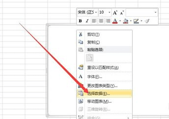 excel2010使用數(shù)據(jù)描點(diǎn)制圖的簡單方法截圖